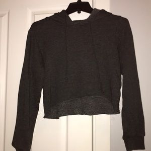 Cropped brandy Melville sweatshirt